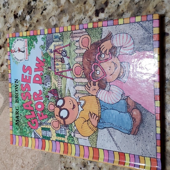 Set 2 Dr Seuss Hardcover Beginner Books Vintage Go, Dog. Go! & Arthur Glasses DW - Picture 6 of 8